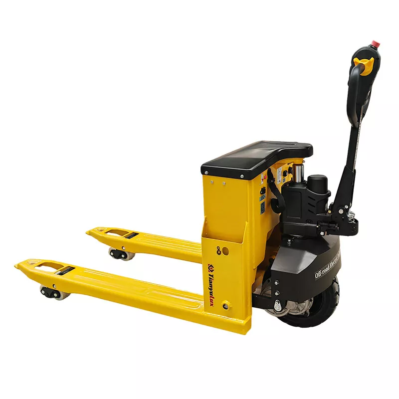 How to avoid electric pallet trucks from tipping over?