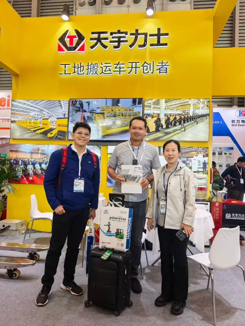 Hebei TianyuLux Electromechanical Technology Co., Ltd. Showcases at CeMAT ASIA 2025, Empowering Global Intelligent Warehousing Ecosystem with Full-scenario Lithium Material Handling Equipment