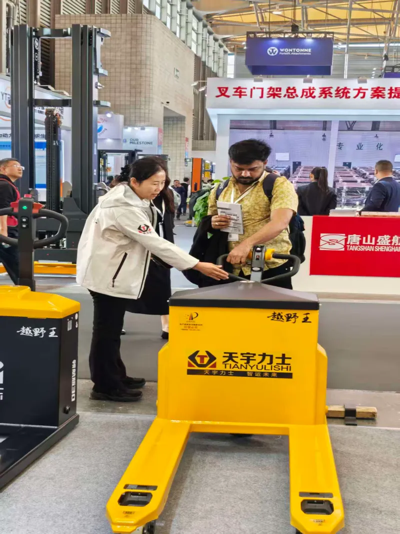Hebei TianyuLux Electromechanical Technology Co., Ltd. Showcases at CeMAT ASIA 2025, Empowering Global Intelligent Warehousing Ecosystem with Full-scenario Lithium Material Handling Equipment