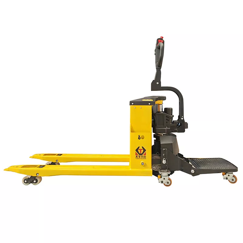 Rider Stand On Electric Pallet Truck
